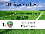 1. miesto – 1. FC Tatran Prešov jun.